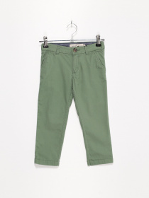 Повседневные штаны H&M модель 0692842_зелений Фото