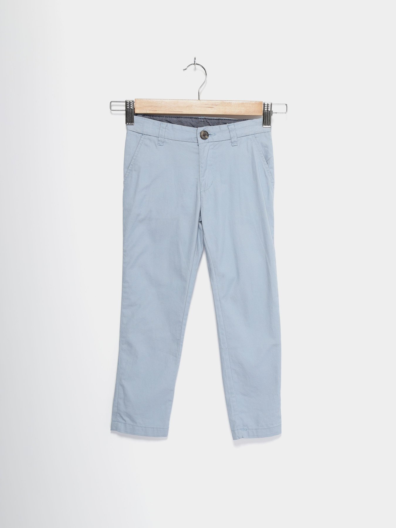 Брюки повседневные H&M модель 0692842_синій Фото