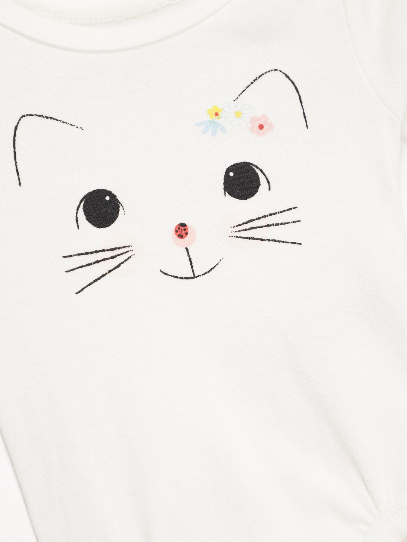 Боди для младенцев H&M модель 0694297_білий комб. Фото