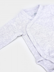 Боді для немовлят H&M модель 0694298_сірий Фото