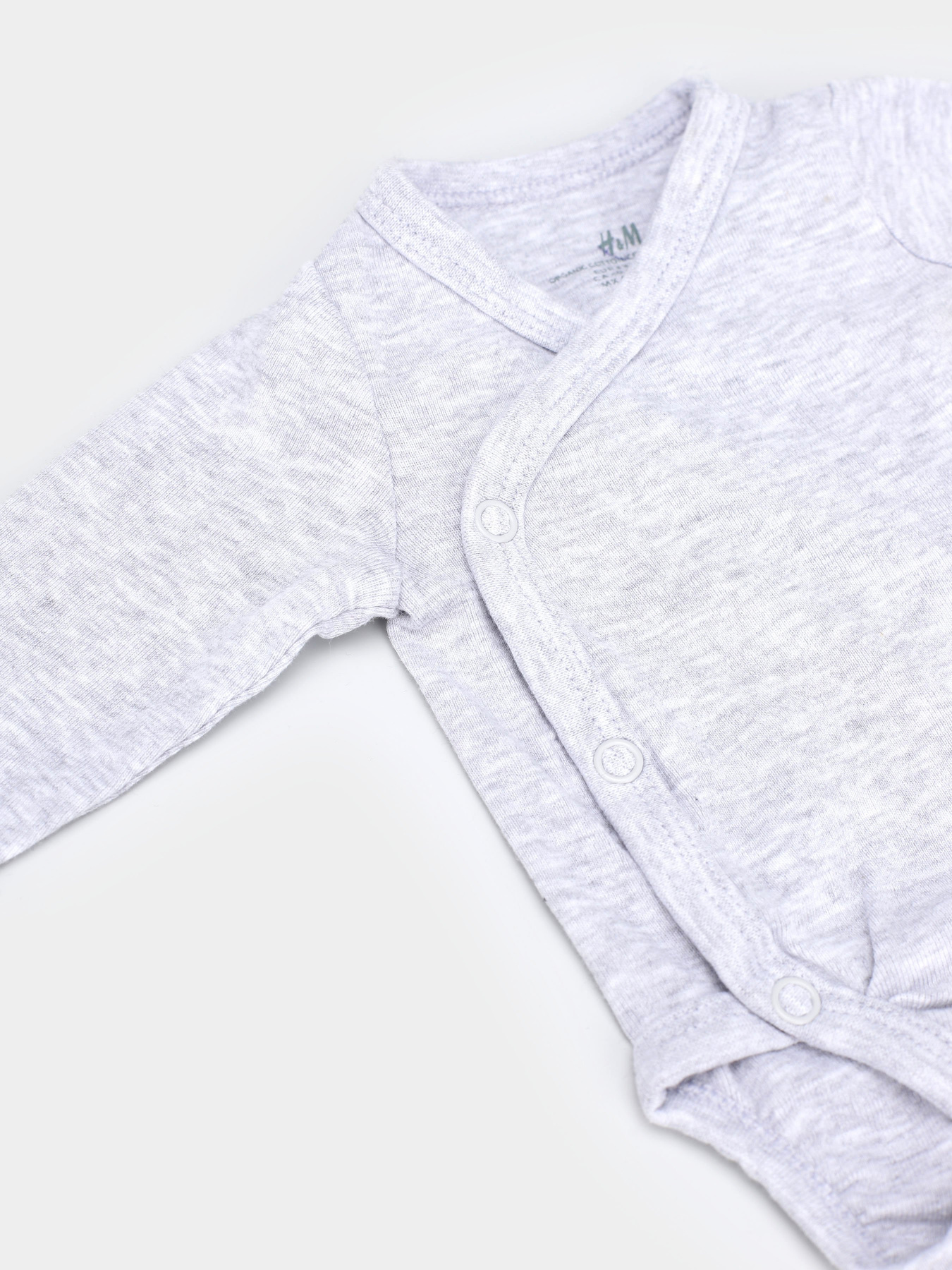 Боді для немовлят H&M модель 0694298_сірий Фото