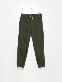 Брюки повседневные H&M модель 0869825_хакі Фото