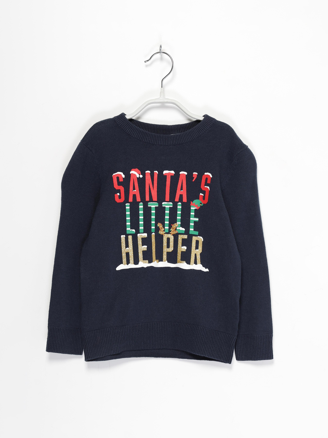 Джемпер H&M модель 0696991_т.синій комб. Фото