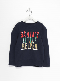 Джемпер H&M модель 0696991_т.синій комб. Фото