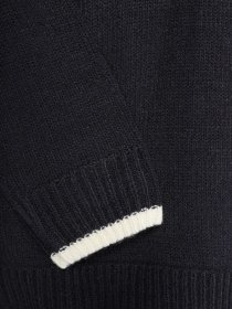 Джемпер H&M модель 0696996_т.синій з білим Фото