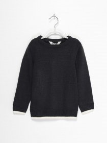 Джемпер H&M модель 0696996_т.синій з білим Фото