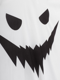 Пальто H&M модель 0700933_білий з чорним Фото