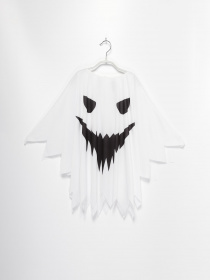 Пальто H&M модель 0700933_білий з чорним Фото