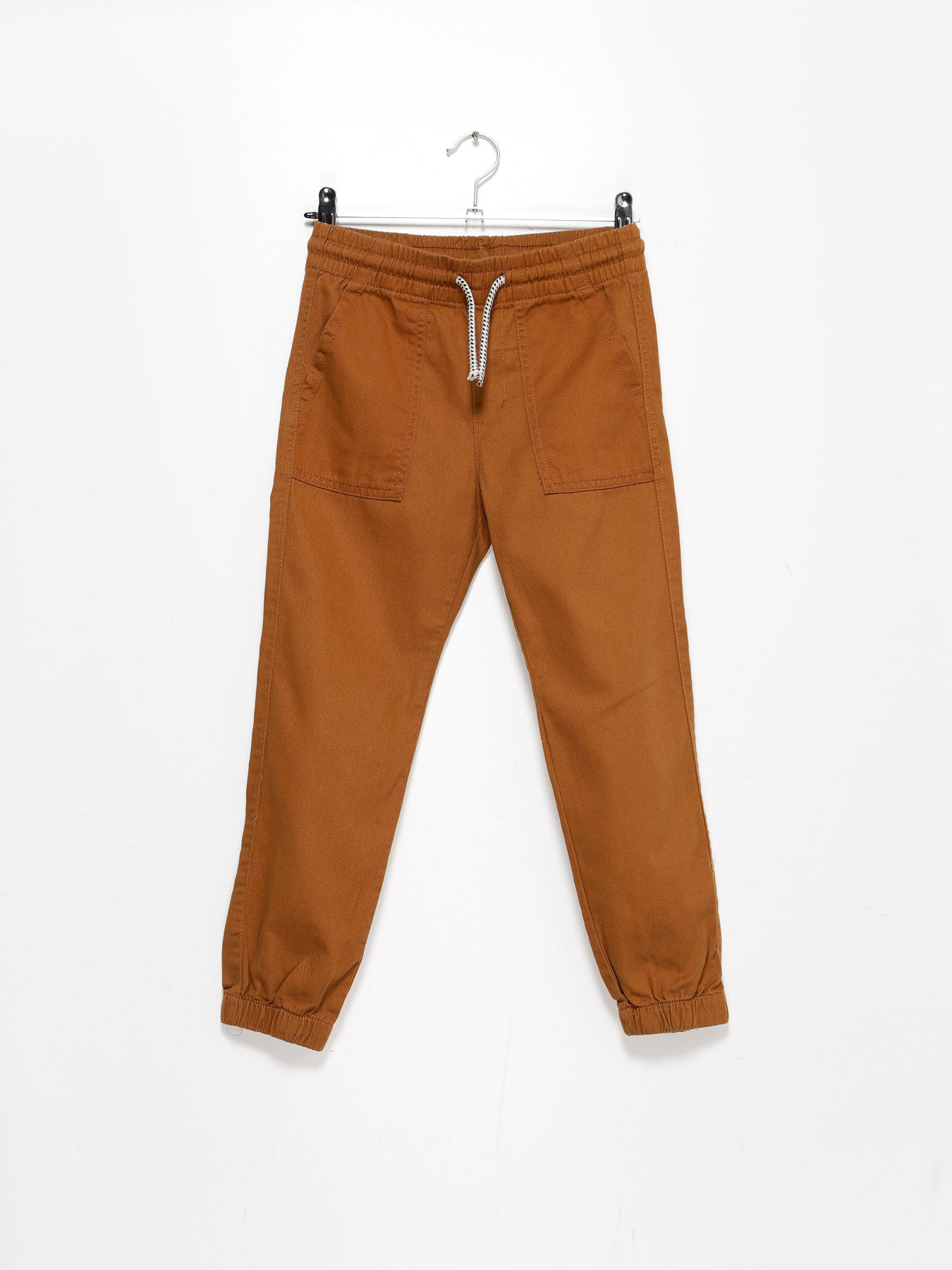 Брюки повседневные H&M модель 0869825_коричневий Фото