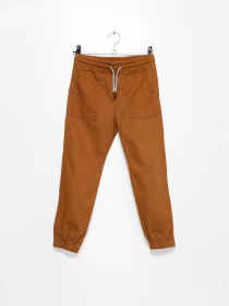 Брюки повседневные H&M модель 0869825_коричневий Фото