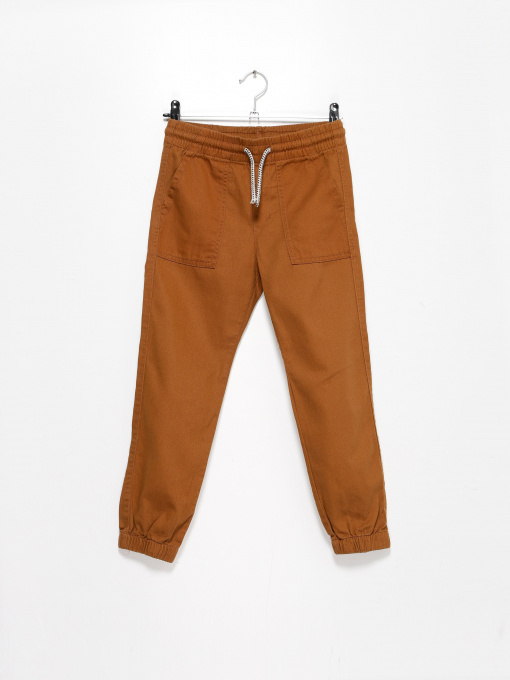 Брюки повседневные H&M модель 0869825_коричневий Фото