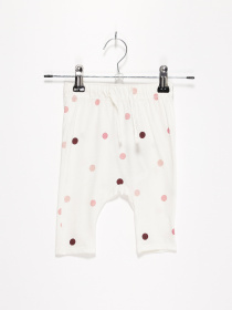 Повсякденні штани H&M модель 0706073_білий комб. Фото