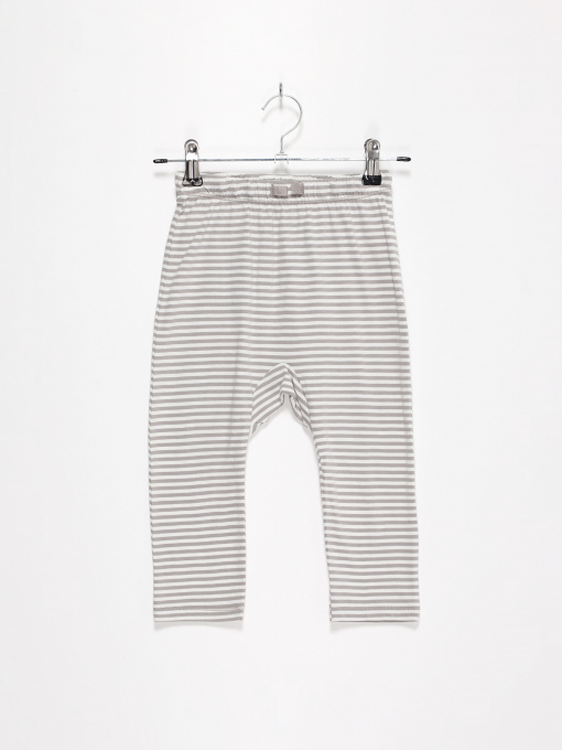 Брюки повседневные H&M модель 0706073_сірий з білим Фото