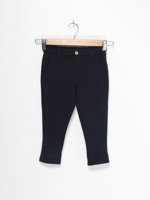 Повседневные штаны H&M модель 0712811_т.синій Фото