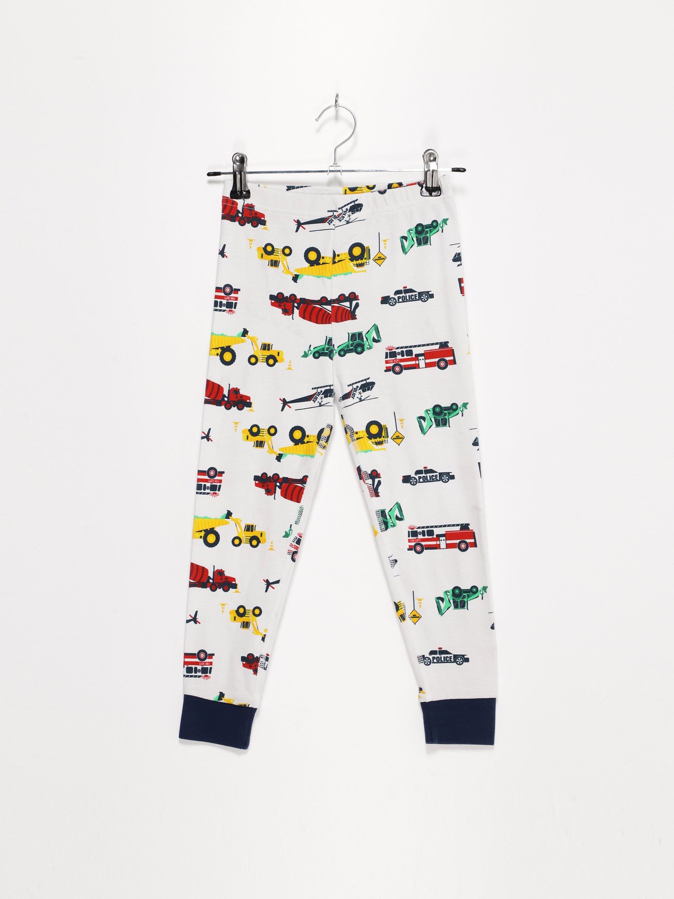 Повсякденні штани H&M модель 0732603_білий комб. Фото