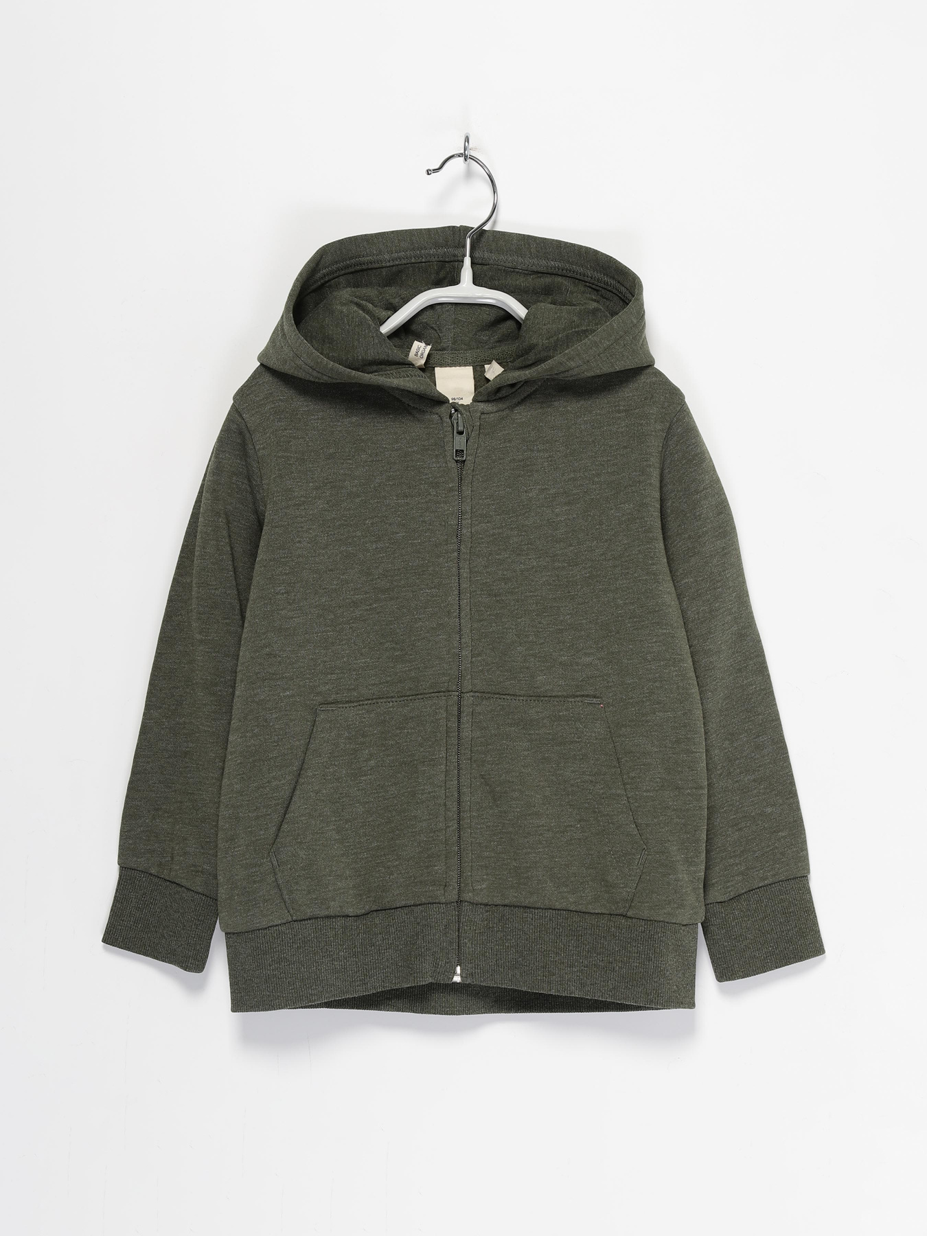 Спортивна кофта H&M модель 0739092_хакі Фото