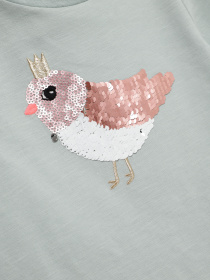 Лонгслив H&M модель 0739679_с.зелений комб. Фото