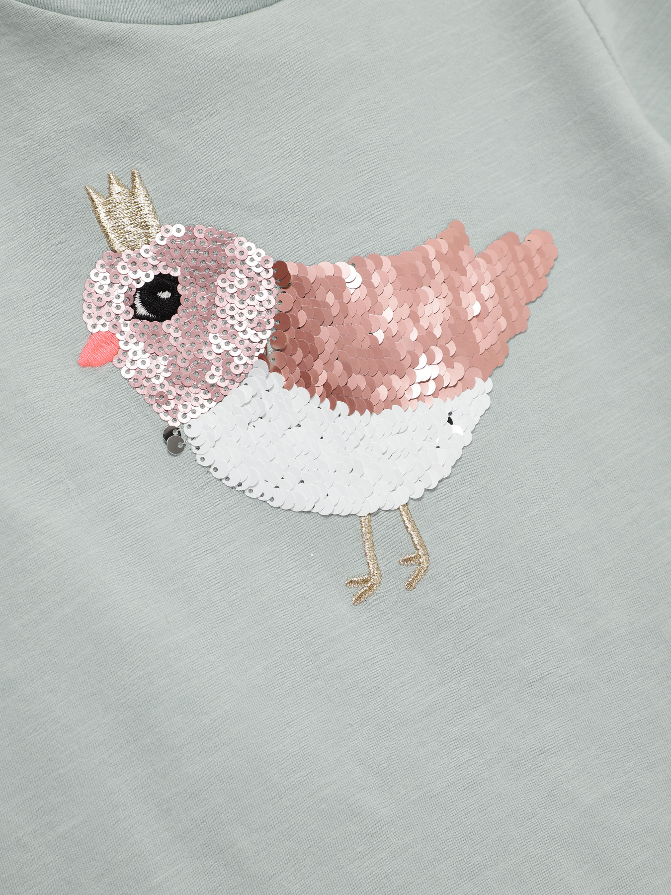 Лонгслив H&M модель 0739679_с.зелений комб. Фото