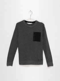 Джемпер H&M модель 0743681_т.сірий Фото