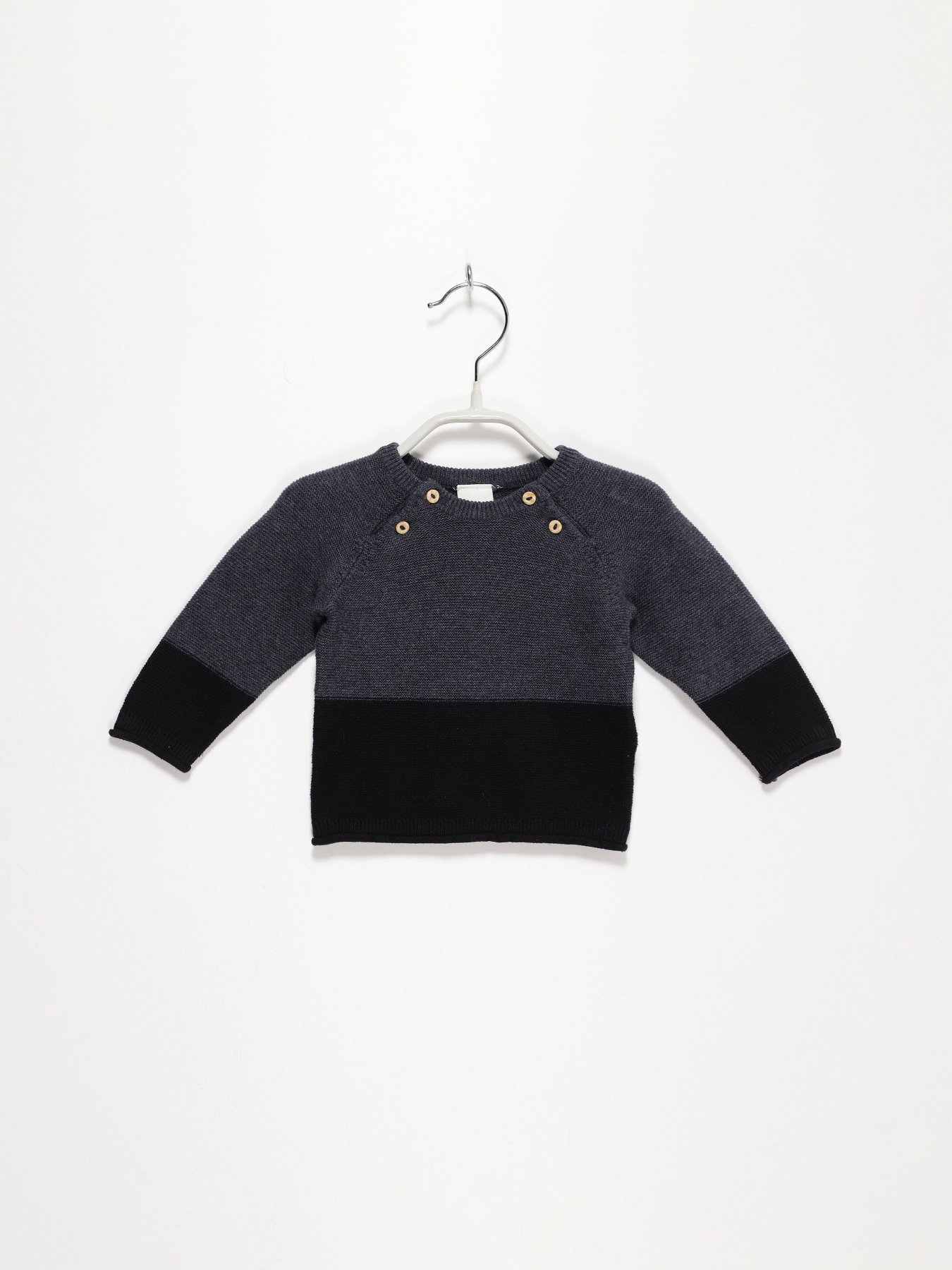 Джемпер H&M модель 0743791_т.синій комб. Фото