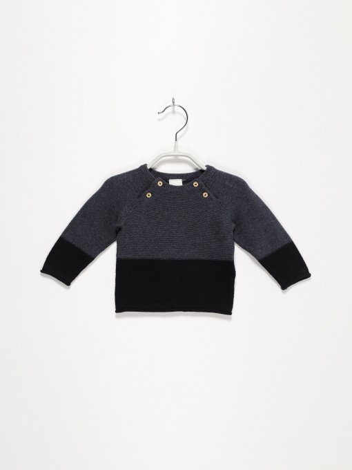 Джемпер H&M модель 0743791_т.синій комб. Фото