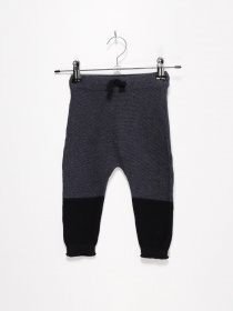 Брюки повседневные H&M модель 07437910_т.синій комб. Фото