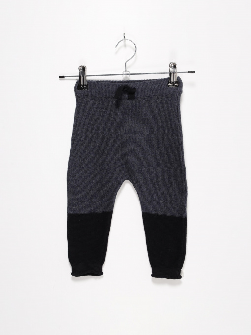 Повседневные штаны H&M модель 07437910_т.синій комб. Фото