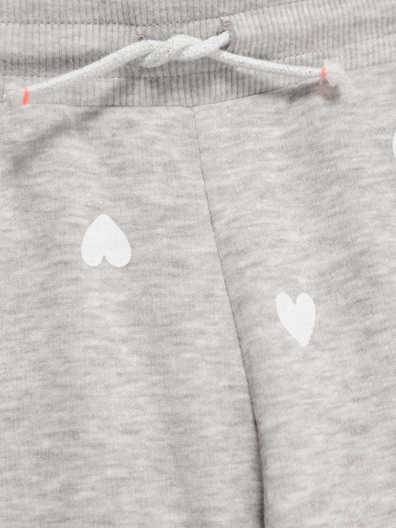 Брюки H&M модель 0508935_сірий з білим Фото