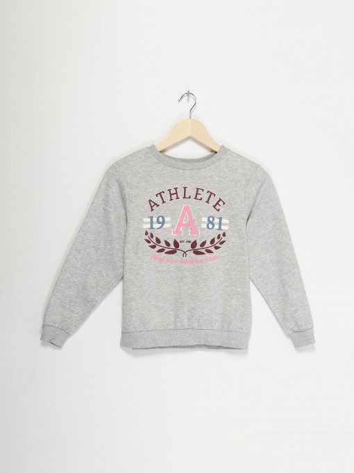 Свитшот H&M модель 0743909_сірий комб. Фото