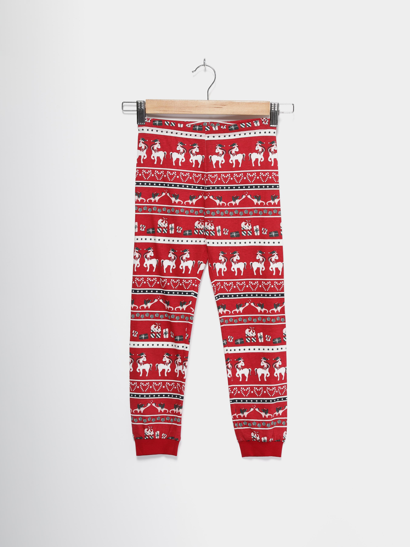 Пижама H&M модель 0744355_червоний комб. Фото