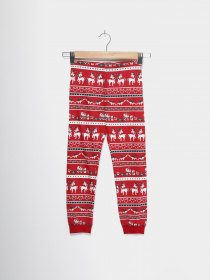 Пижама H&M модель 0744355_червоний комб. Фото