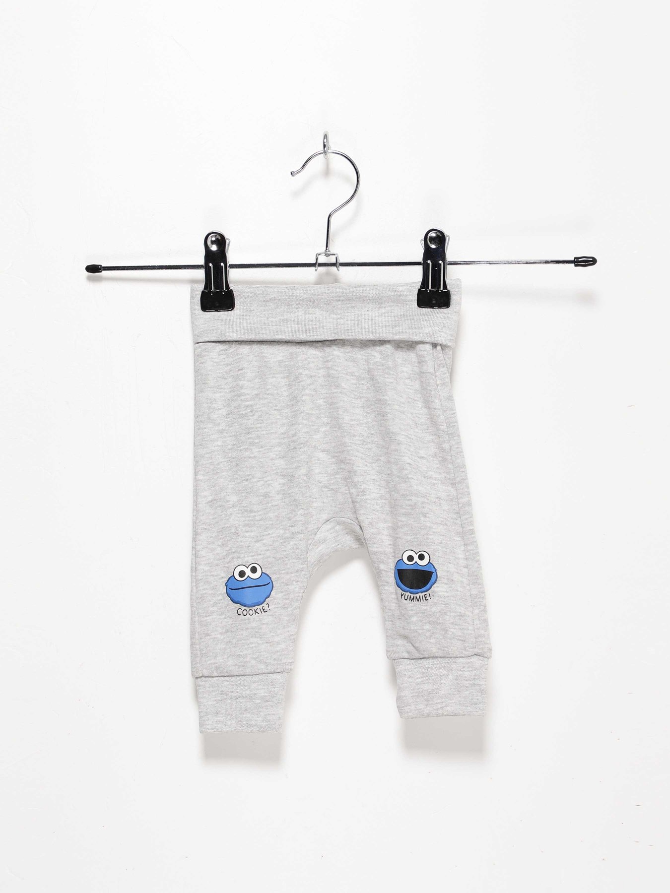 Повсякденні штани H&M модель 0754107_сірий комб. Фото