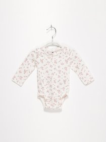 Боди для младенцев H&M модель 0754108_білий комб. Фото