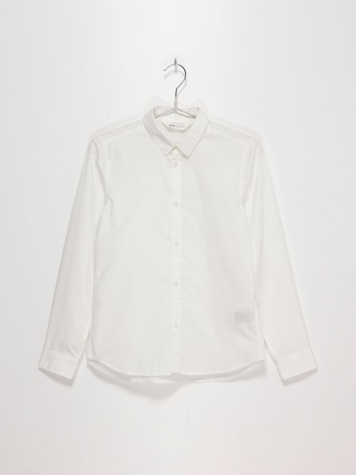 Рубашка повседневная H&M модель 07543440_білий Фото