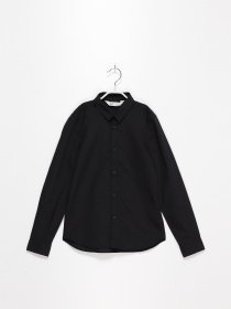 Рубашка повседневная H&M модель 07543440_чорний Фото