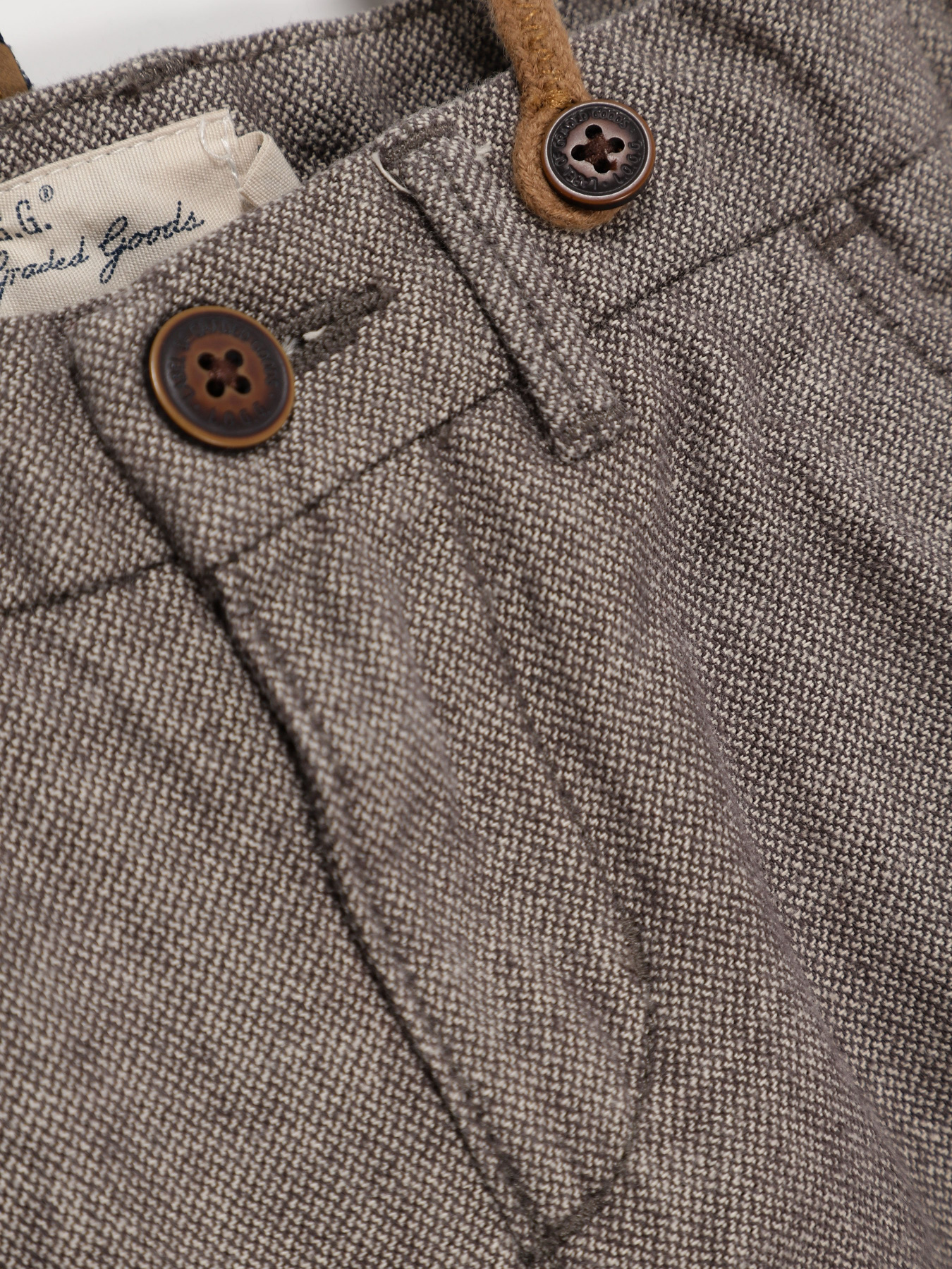 Повседневные штаны H&M модель 0755581_сірий комб. Фото