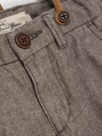 Повседневные штаны H&M модель 0755581_сірий комб. Фото