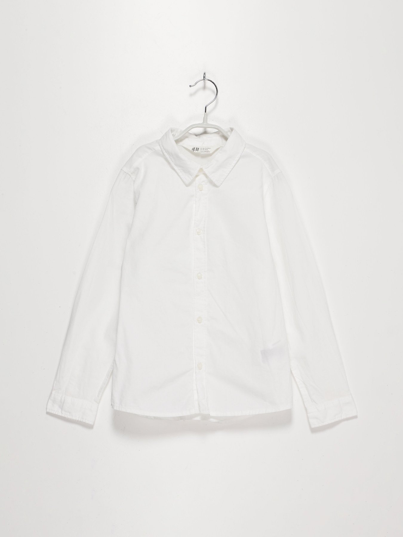 Рубашка H&M модель 07556860_білий Фото