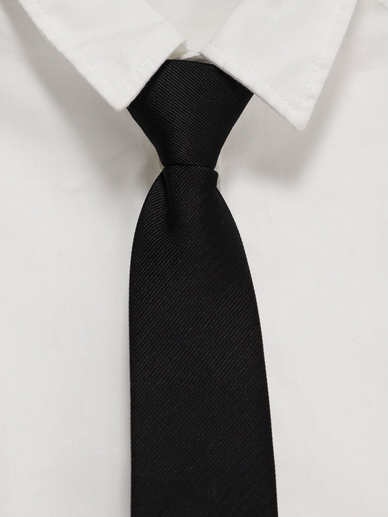 Рубашка H&M модель 07556860_білий з чорним Фото