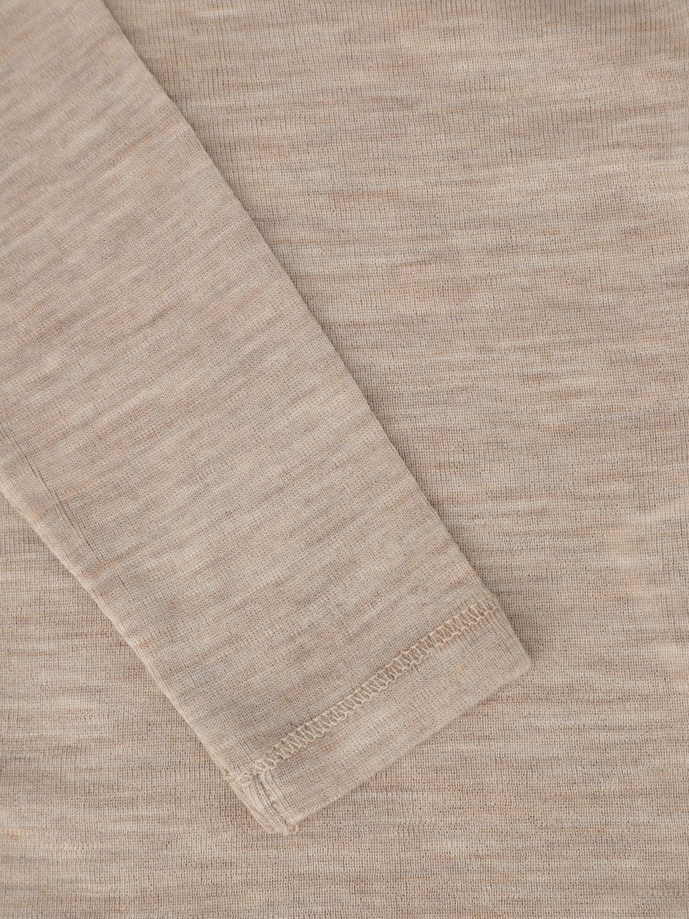 Лонгслив H&M модель 0755703_бежевий Фото