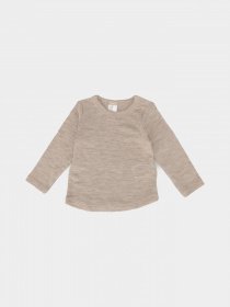 Лонгслів H&M модель 0755703_бежевий Фото