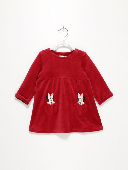 Сукня міні H&M модель 0757809_бордовий Фото