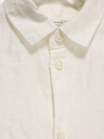 Рубашка повседневная H&M модель 0761372_білий Фото