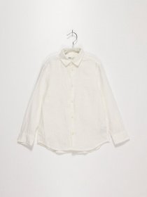 Рубашка повседневная H&M модель 0761372_білий Фото