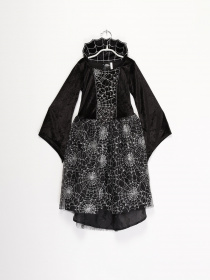 Платье мини H&M модель 0762415_чорний комб. Фото