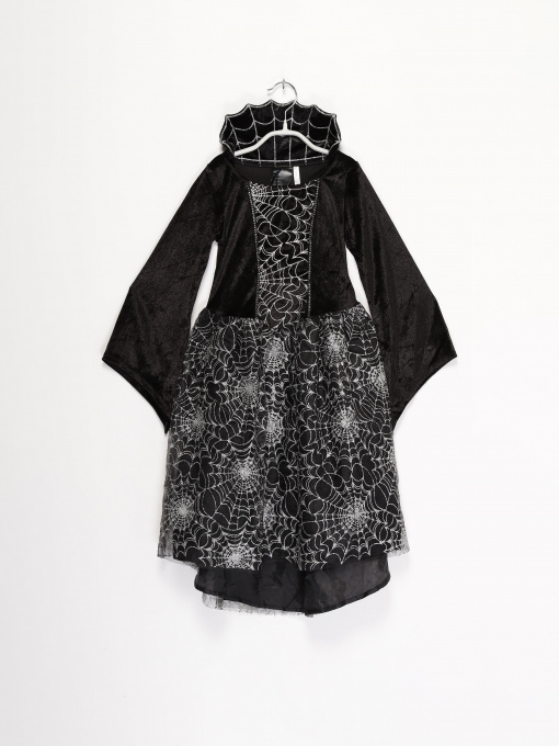 Платье мини H&M модель 0762415_чорний комб. Фото