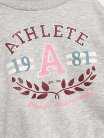 Свитшот H&M модель 0764758_бежевий Фото