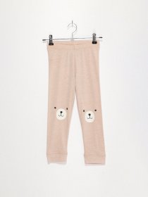 Повседневные штаны H&M модель 0768521_бежевий комб. Повседневные штаны H&M модель 0768521_бежевий комб. Фото