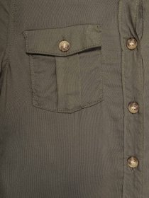 Рубашка H&M модель 0774833_хакі Фото