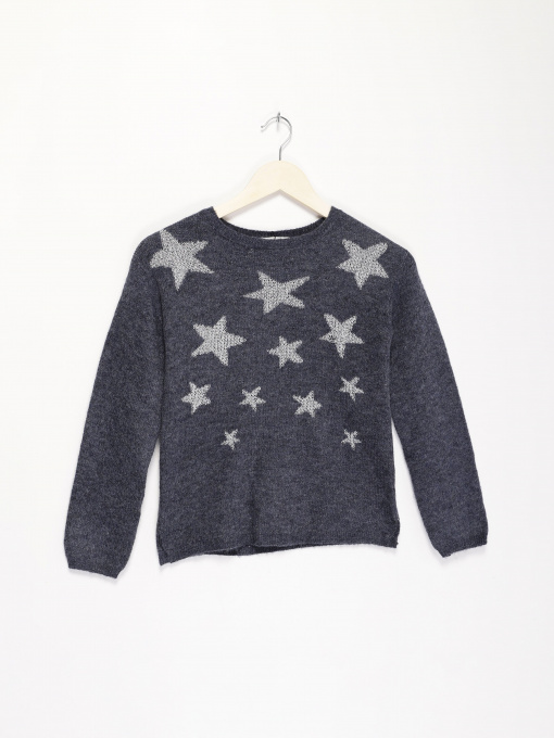 Джемпер H&M модель 0778968_т.синій комб. Фото